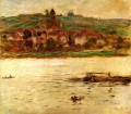 Barge on the Seine at Vertheuil Claude Monet